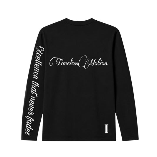 TimelessMotion Longsleeve Black/White — Unisex