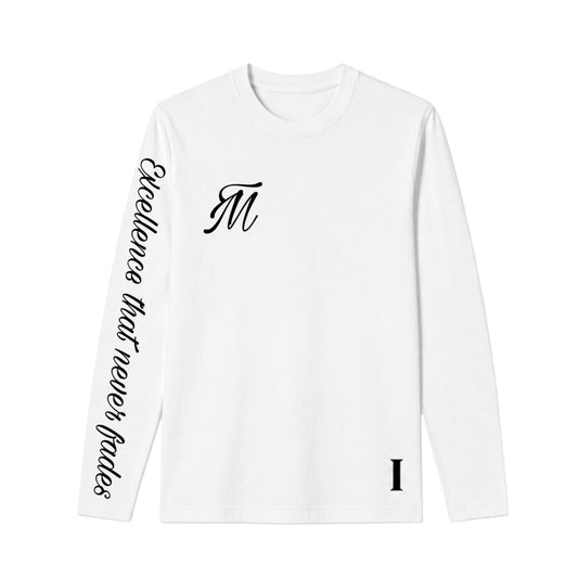 TimelessMotion Longsleeve White/Black — Unisex